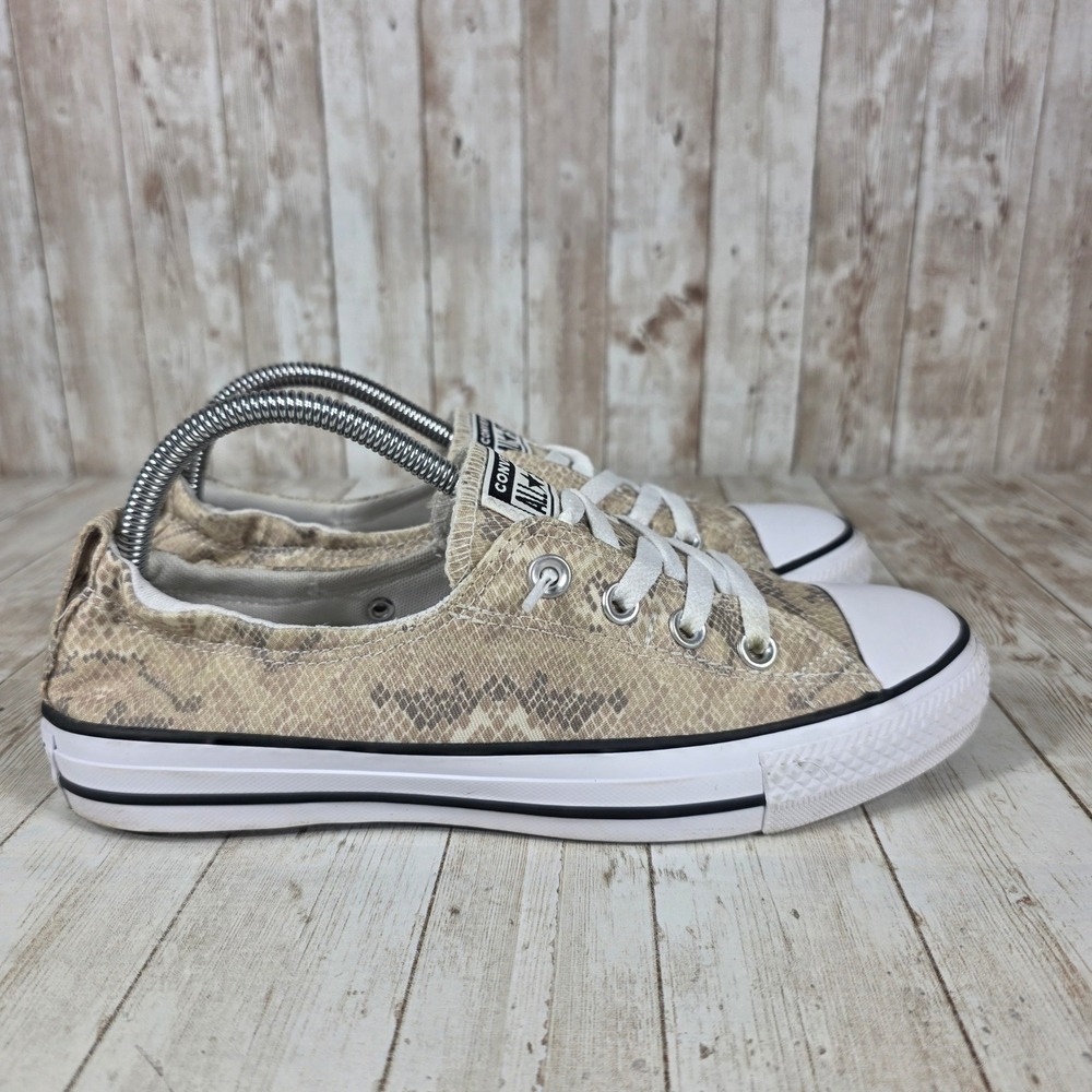 Converse All Star Shoreline Slip On Snake Print Sneakers Women's Size‎ 9